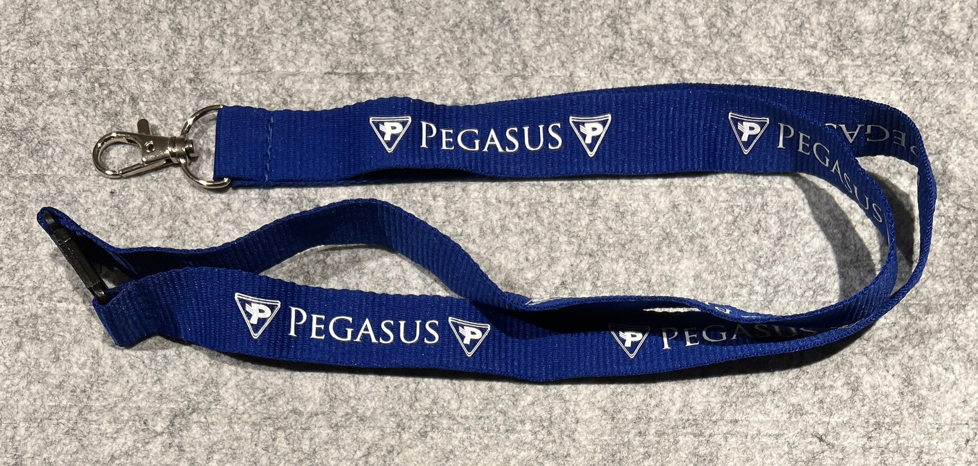 Pegasus nøkkelbånd med logo